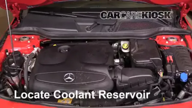 2018 Mercedes-Benz CLA250 4Matic 2.0L 4 Cyl. Turbo Refrigerante (anticongelante) Sellar pérdidas